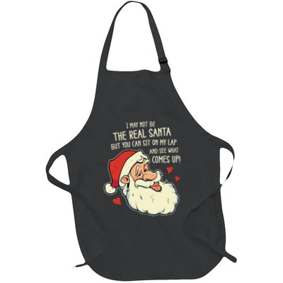 Sit On My Lap Funny Rude Xmas Naughty Christmas Apron