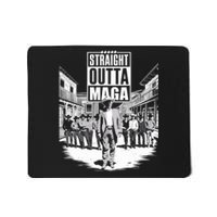 Straight Outta Maga Funny Trump 2024 Mousepad