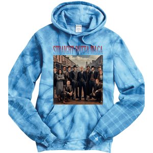 Straight Outta Maga Funny Trump 2024 Tie Dye Hoodie