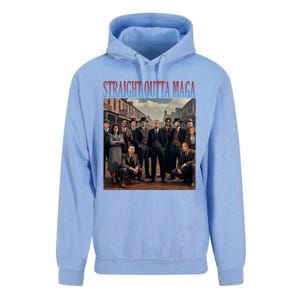 Straight Outta Maga Funny Trump 2024 Unisex Surf Hoodie