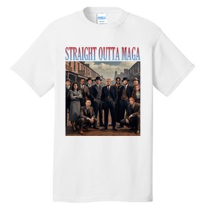 Straight Outta Maga Funny Trump 2024 Tall T-Shirt