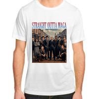 Straight Outta Maga Funny Trump 2024 Adult ChromaSoft Performance T-Shirt