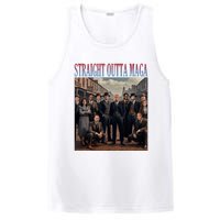 Straight Outta Maga Funny Trump 2024 PosiCharge Competitor Tank