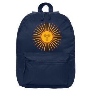 Sun Of May Argentina 16 in Basic Backpack