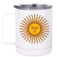 Sun Of May Argentina 12 oz Stainless Steel Tumbler Cup