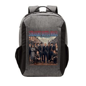 Straight Outta Maga Funny Trump 2024 Vector Backpack