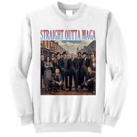 Straight Outta Maga Funny Trump 2024 Sweatshirt