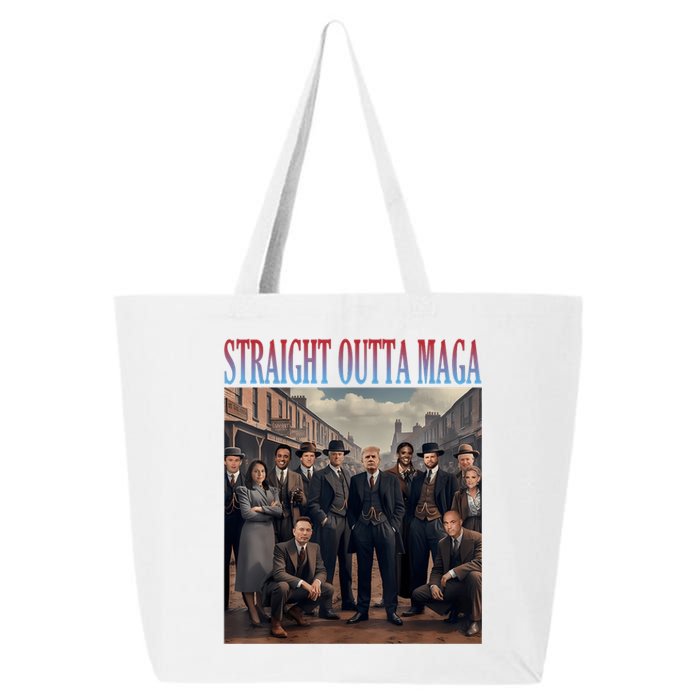 Straight Outta Maga Funny Trump 2024 25L Jumbo Tote