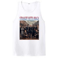 Straight Outta Maga Funny Trump 2024 PosiCharge Competitor Tank