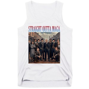 Straight Outta Maga Funny Trump 2024 Tank Top