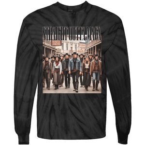 Straight Outta Maga Funny Tie-Dye Long Sleeve Shirt