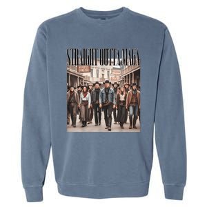 Straight Outta Maga Funny Garment-Dyed Sweatshirt