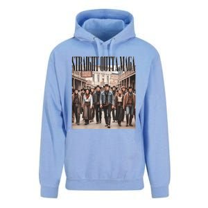 Straight Outta Maga Funny Unisex Surf Hoodie