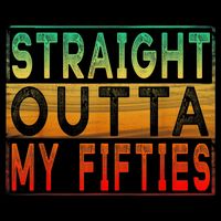 Straight Outta My Fifties - Vintage 60th Birthday shirt Visor