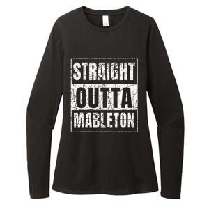 Straight Outta Mableton Georgia Womens CVC Long Sleeve Shirt