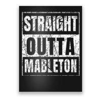 Straight Outta Mableton Georgia Poster