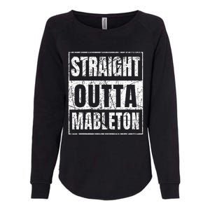 Straight Outta Mableton Georgia Womens California Wash Sweatshirt