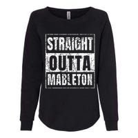 Straight Outta Mableton Georgia Womens California Wash Sweatshirt