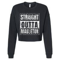 Straight Outta Mableton Georgia Cropped Pullover Crew