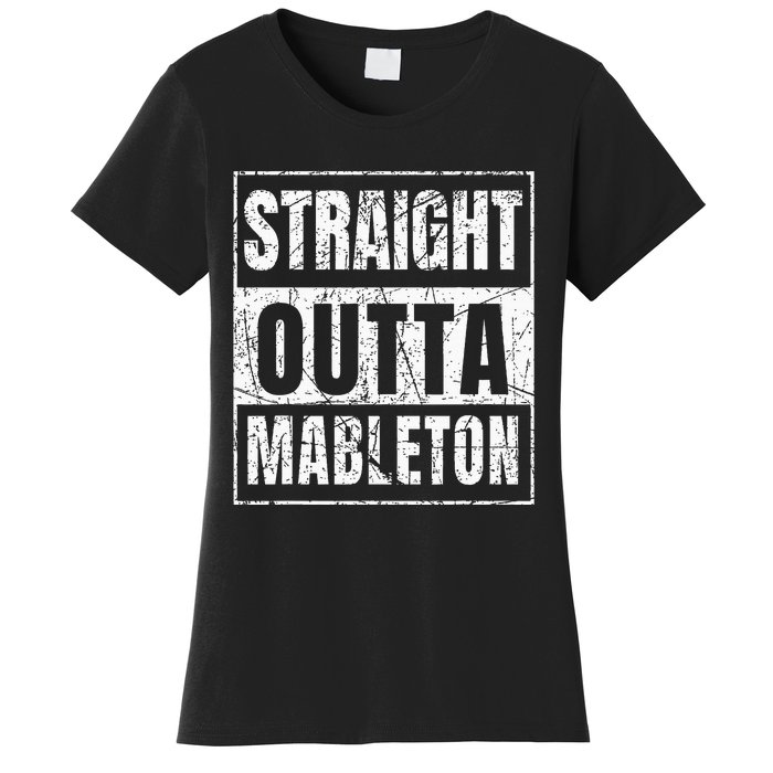 Straight Outta Mableton Georgia Women's T-Shirt