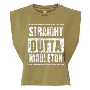 Straight Outta Mableton Georgia Garment-Dyed Women's Muscle Tee