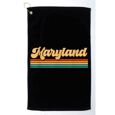State Of Maryland Golf Towel