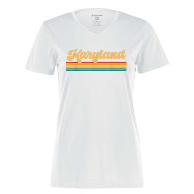 State Of Maryland Women's Momentum V-Neck T-Shirt