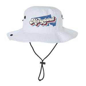 State Of Maryland Retro Logo Legacy Cool Fit Booney Bucket Hat