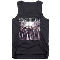 Straight Outta Maga Funny Trump 2024 Funny Tank Top