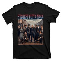 Straight Outta Maga Funny Trump 2024 Funny T-Shirt