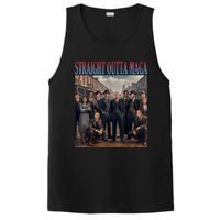 Straight Outta Maga Funny Trump 2024 Funny PosiCharge Competitor Tank