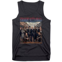 Straight Outta Maga Funny Trump 2024 Funny Tank Top