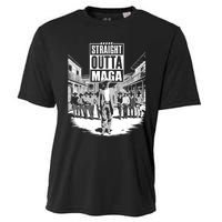 Straight Outta Maga Funny Trump 2024 Cooling Performance Crew T-Shirt