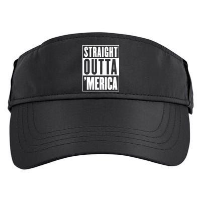 Straight Outta Merica Adult Drive Performance Visor
