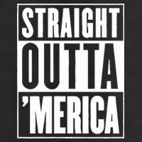 Straight Outta Merica Adult Drive Performance Visor