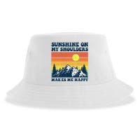 Sunshine On My Shoulders Makes Me Feel Happy Country Music Sustainable Bucket Hat