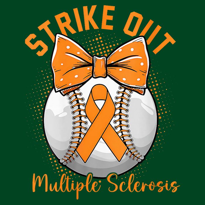 Strike Out Multiple Sclerosis Awareness Orange Ribbon Mesh Reversible Basketball Jersey Tank