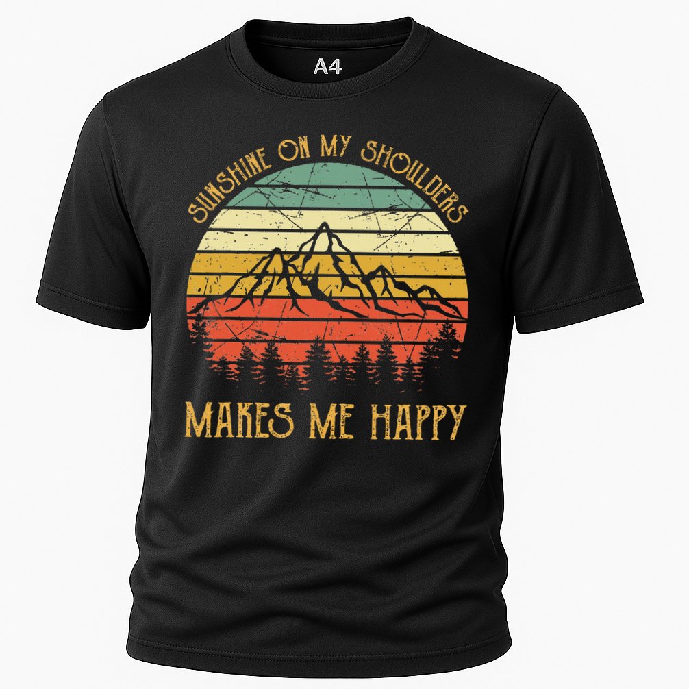 Sunshine On My Shoulders Country Music Southern Western Cooling Performance Crew T-Shirt