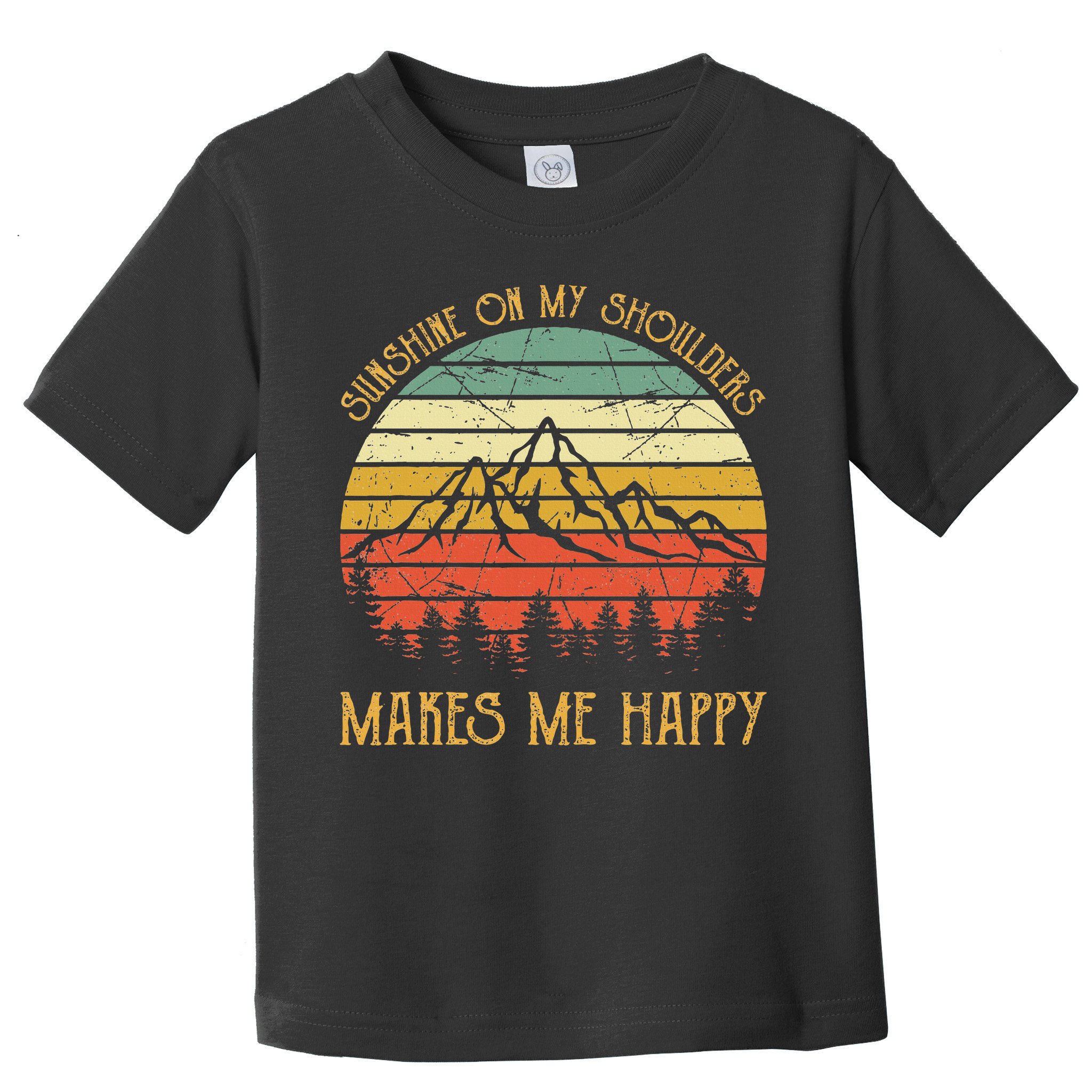 Sunshine On My Shoulders Country Music Southern Western Toddler T-Shirt