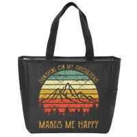 Sunshine On My Shoulders Country Music Southern Western Zip Tote Bag