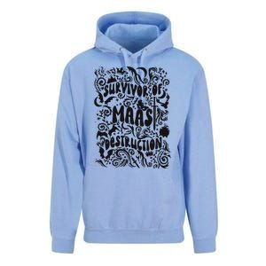 Survivor Of Maas Destruction Unisex Surf Hoodie