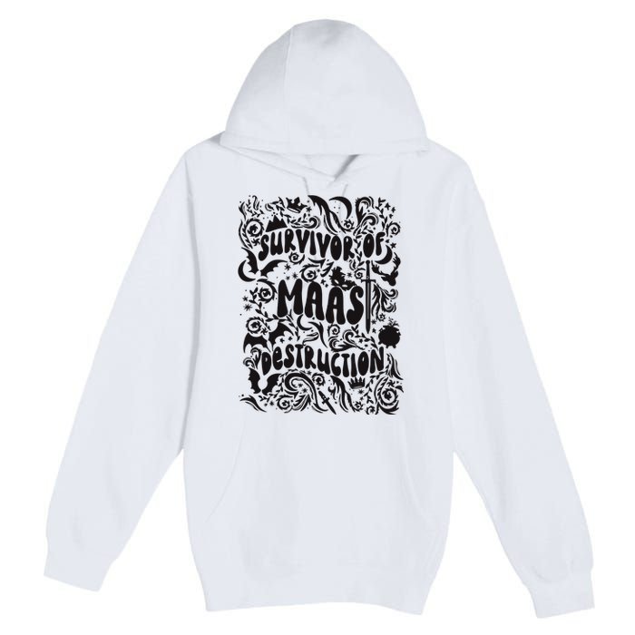 Survivor Of Maas Destruction Premium Pullover Hoodie