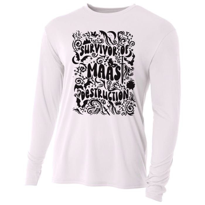 Survivor Of Maas Destruction Cooling Performance Long Sleeve Crew