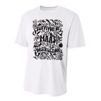 Survivor Of Maas Destruction Performance Sprint T-Shirt