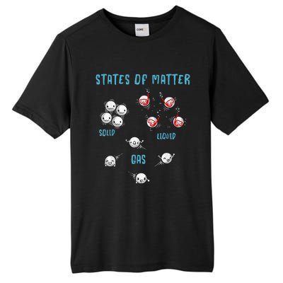 States Of Matter Solid Liquid Gas Tall Fusion ChromaSoft Performance T-Shirt