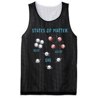 States Of Matter Solid Liquid Gas Mesh Reversible Basketball Jersey Tank