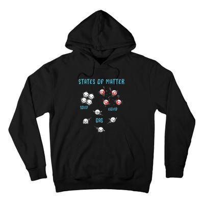 States Of Matter Solid Liquid Gas Tall Hoodie