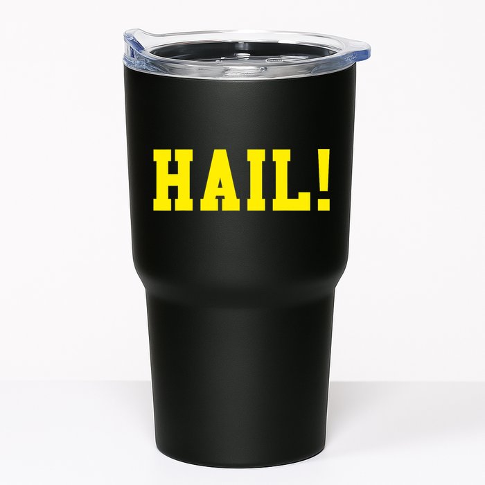 State of Michigan Hail! U M Ann Arbor MI AA Tumbler