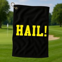State of Michigan Hail! U M Ann Arbor MI AA Golf Towel