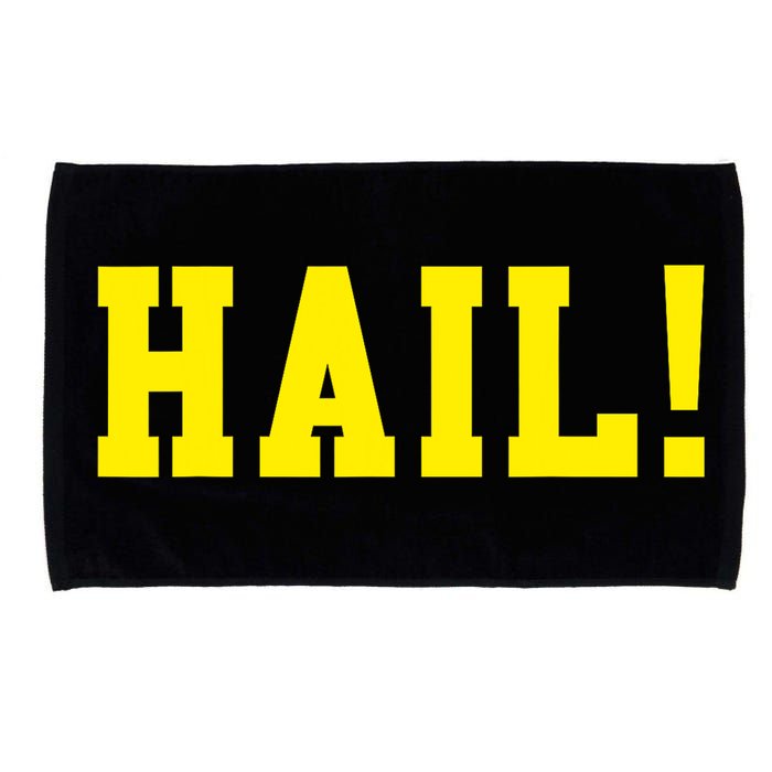 State of Michigan Hail! U M Ann Arbor MI AA Microfiber Hand Towel